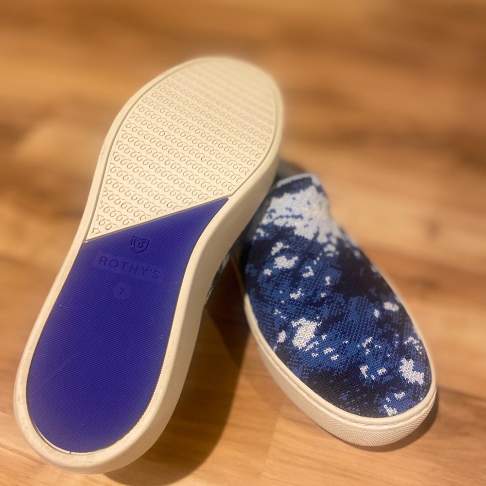 Rothys x The Butchers Daughter Limited Edition Shibori Sneakers Women's W7